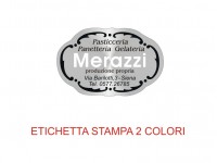 Etichette adesive per pasticcerie, bar, panetterie e gelaterie (mm 33x21)  (cod.42/I )